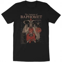 Wicked Clothes 'Anatomy Of Baphomet' Shirt