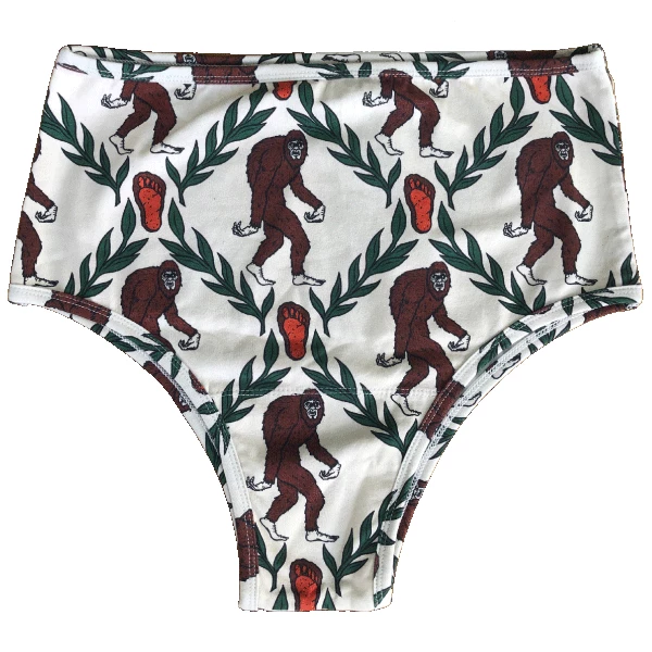 Wicked Clothes 'Bigfoot' High-Waisted Underwear New 3 Wicked Clothes 'Bigfoot' High-Waisted Underwear New