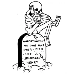 Wicked Clothes 'Broken Heart' Ringer Shirt