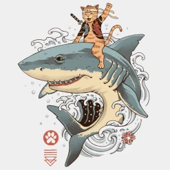 Wicked Clothes 'Shark Catana' Shirt