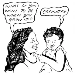 Wicked Clothes 'Cremated' Ringer Shirt BESTSELLERS