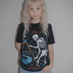 Wicked Clothes Death Tarot Shirt Bones