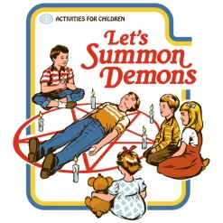 Wicked Clothes BESTSELLERS 'Let's Summon Demons' Ringer Shirt