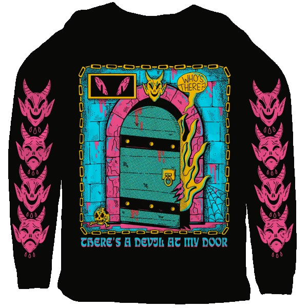Wicked Clothes 'Devil At My Door' Sweatshirt BESTSELLERS 3 Wicked Clothes 'Devil At My Door' Sweatshirt BESTSELLERS