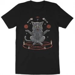 Wicked Clothes 'Devious Cat' Shirt