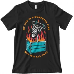 Wicked Clothes 'Dumpster Fire' Shirt
