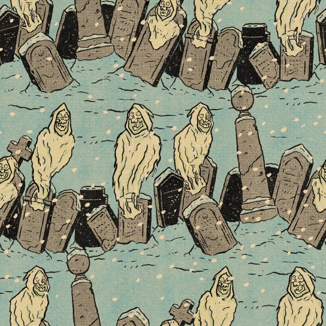 Wicked Clothes New 'Frozen Graveyard' High-Waisted Underwear 4 Wicked Clothes New 'Frozen Graveyard' High-Waisted Underwear