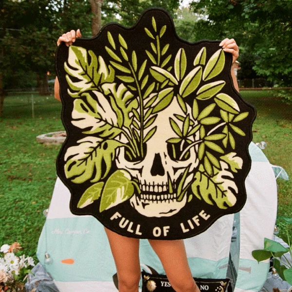 Wicked Clothes 'Full Of Life' Rug New 3 Wicked Clothes 'Full Of Life' Rug New