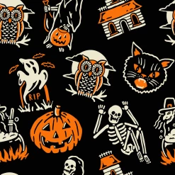 Wicked Clothes 'Spooky Vintage' Button-Up Shirt