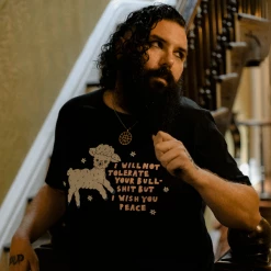 Wicked Clothes'Wish You Peace' Shirt New