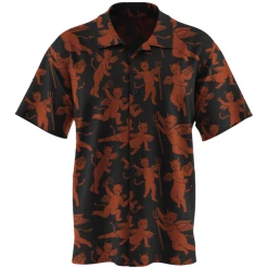 Wicked Clothes'Little Devils' Button-Up Shirt New