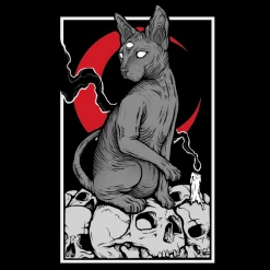 Wicked Clothes 'Occult Cat' Shirt
