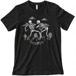 Wicked Clothes Bones Death Is Certain Shirt