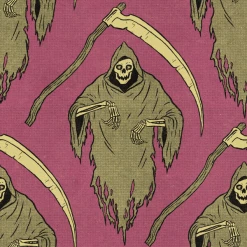 Wicked Clothes 'Pink Reaper' High-Waisted Underwear New