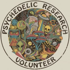 Wicked Clothes BESTSELLERS 'Psychedelic Research Volunteer' Ringer Shirt