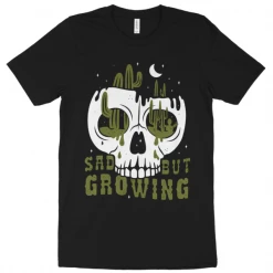 Wicked Clothes 'Sad But Growing' Shirt New