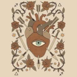 Wicked Clothes 'Sagittarius' Shirt New