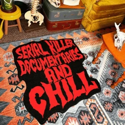 Wicked Clothes New 'Serial Killer Documentaries' Rug