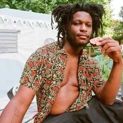 Wicked Clothes New 'Pumpkin King' Button-Up Shirt