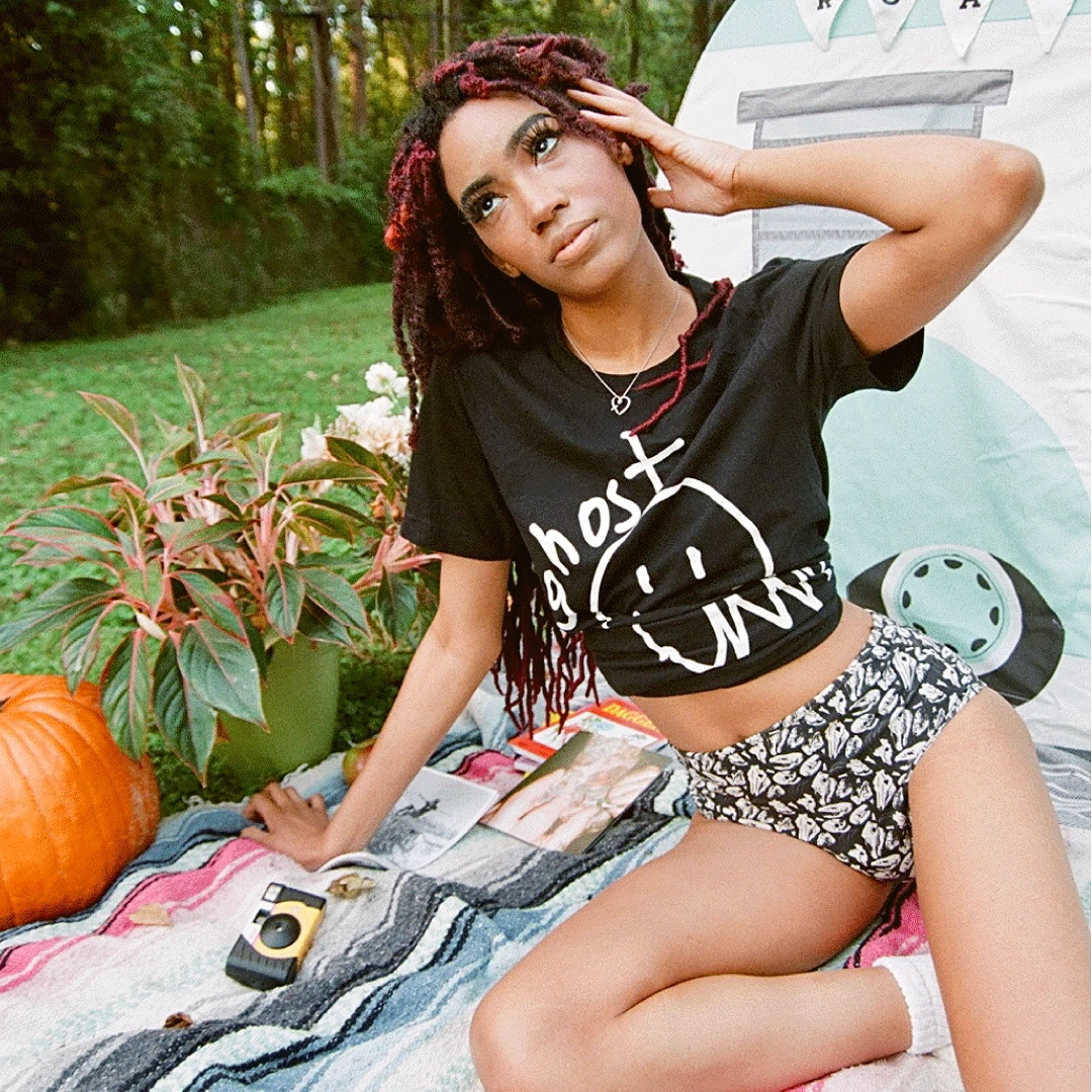 Wicked Clothes 'Animal Bones' High-Waisted Underwear New 4 Wicked Clothes 'Animal Bones' High-Waisted Underwear New